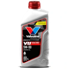 Valvoline VR1™ Racing Engine Oil 5W50 for High-Performance Motorcycles