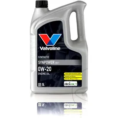 Valvoline SynPower 0W20 DX1 5L Engine Oil