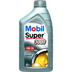 Mobil Super 3000 0W-16 Engine Oil for modern gasoline hybrid vehicles