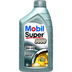 Mobil Super 3000 0W20 Engine Oil for Modern Vehicles