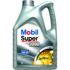 Mobil Super 3000 Engine Oil 5W30 for Cars and Light Commercial Vehicles