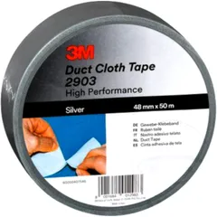 Gewebeband 2903 48 mm x 50 Meter Duct Tape silber