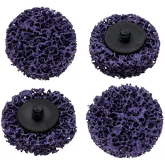 4 Piece Cleaning Discs Set 50 mm Purple for 6560425
