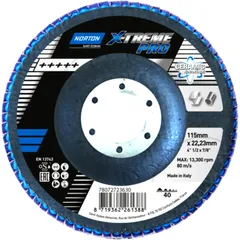 Fächerschleifscheibe 115 K40 X TREME pro Norton