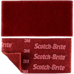 Scotch-Brite MX-HP Hand Pad 115x230x5 Red for efficient surface preparation