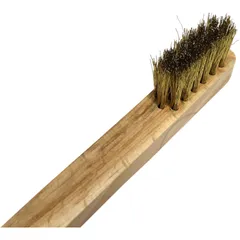 Spark Plug Cleaning Brush with Wooden Handle