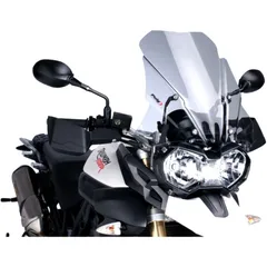 Touring screen PUIG - smoke grey for: Triumph Tiger