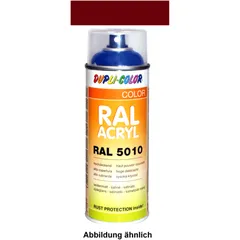 Lackdose RAL 3003 400 ml RUBINROT glänzend Acryl