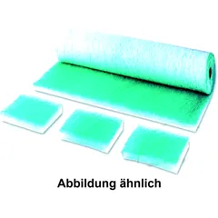 PAINT-STOP 3" Paint Mist Filter Mat 20MX140 Green
