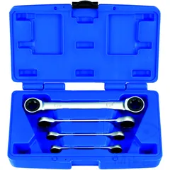 Double ratchet wrench set