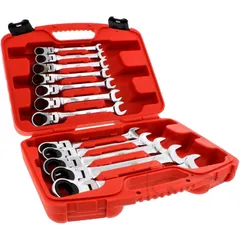 12-Piece Ratchet Wrench Set with Joint