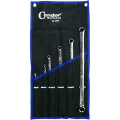 Long Ring Spanner Set 6 Pieces E6-E24 for Motorcycles
