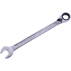18 mm Ratchet Ring Spanner with Reverse Lever for Motorcycles