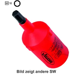 Innensechskant-Stecknuss 1/2 Zoll 5 mm VDE isoliert