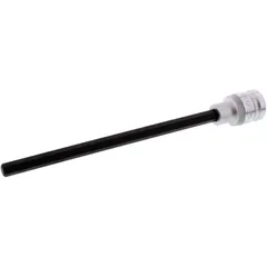 Innensechskant-Stecknuss 1/2 Zoll für Schraubendreher-Einsatz 8 mm Länge 200 mm