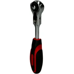 REVERSIBLE RATCHET 1/4 MINI T-HANDLE WITH SWIVEL HEAD