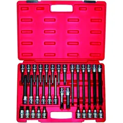 TORX Socket Set 1/2 Inch Drive 32 Piece for Motorcycles