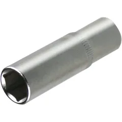 1/2 Inch Long Socket 6-Point for Motorcycles