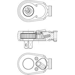 Repair Kit for Hazet Ratchet 916 K