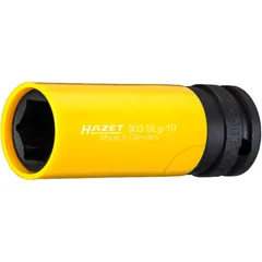 Impact Socket 1/2" 19MM Hazet with Protective Sleeve