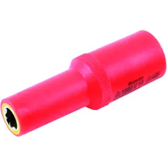 Stecknuss 12KT isoliert 3/8" für Hochvolt-Fahrzeuge