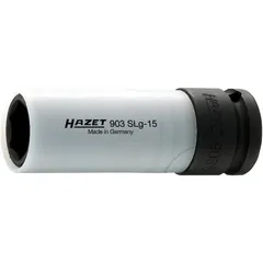 Impact Socket 1/2" 15mm Hazet, Coated, Length 85 mm