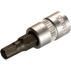 Hex Insert 1/4" for Motorcycles 8 mm