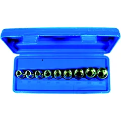 9-Piece TORX Socket Set 1/2" E10-E24