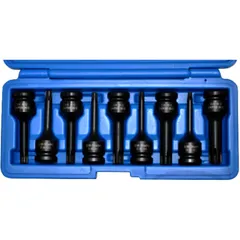 Impact Socket Set RIBE 1/2" 75 mm M5-M14