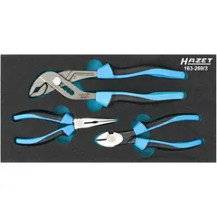 3-Piece Tool Kit for Pliers Hazet