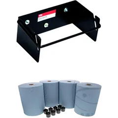 Paper Holder & Cleaning Paper Set with Adapters