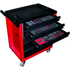 JMP 6-Drawer Tool Cabinet with 148-Piece Tool Kit for Professionals