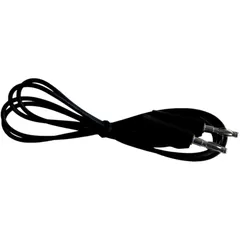 Verlängerungskabel 91 CM mit Federkorbspitze schwarz