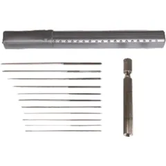 Nozzle Reamer Set 12-Piece 0.6-1.9 mm