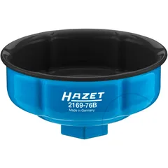 Oil Filter Wrench 76 mm coated for: AUDI, MERCEDES-BENZ