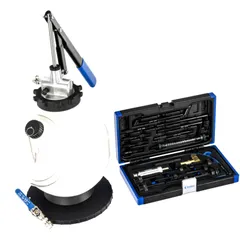 Gear Oil Filling System with 22-Piece Adapter Set