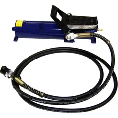 Luft-hydraulische Fußpumpe 700 Bar mit 3 m Schlauch