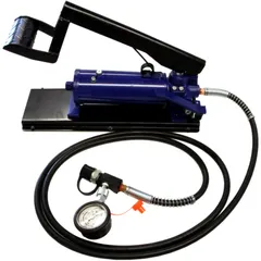 Hydraulische Fußpumpe 700BAR mit 3M Schlauch