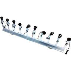 Cliphalter mit 10 Halterzangen für Parksensoren