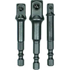 3-Piece Adapter Kit for Drills and Screwdrivers