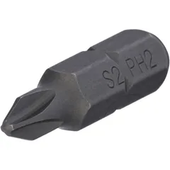 Kreuzschlitz-Bit PH2 30 mm 8 mm für Maschinen