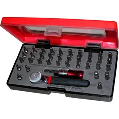 JMP 38-teiliges Bit-Set mit Halter und Knarre