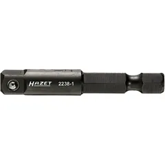 1/4 Hex to 1/4 4KT Socket Adapter, Length 50 mm