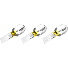 Hazet Bit 1/4 Zoll (6,3 mm) Schlitz 3-teilig 25 mm