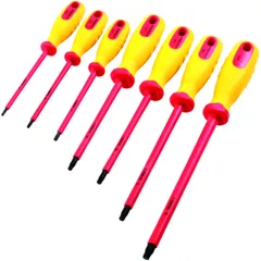 VDE Torx Schraubendrehersatz 7-teilig für Elektrofahrzeuge