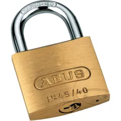 ABUS Messing-Hangschloss Nr. 45/40 für Motorräder