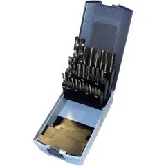 28-Piece HSS Drill and Tapping Set for accurate tasks
