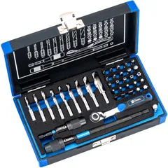 Twist Drill Bit & Bit Set 38 Piece HSS-G M2