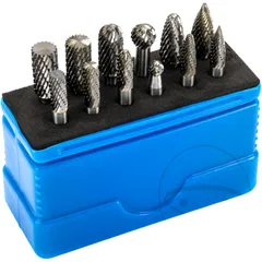 Carbide Milling Kit 12 Piece for Machining