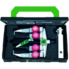 Kukko 2-Arm Abzieher Set mit 2 Hakentypen & Verlängerung